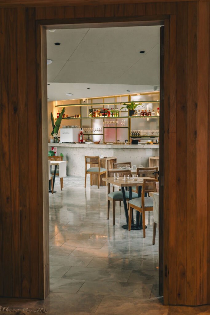 Salón del restaurante del hotel